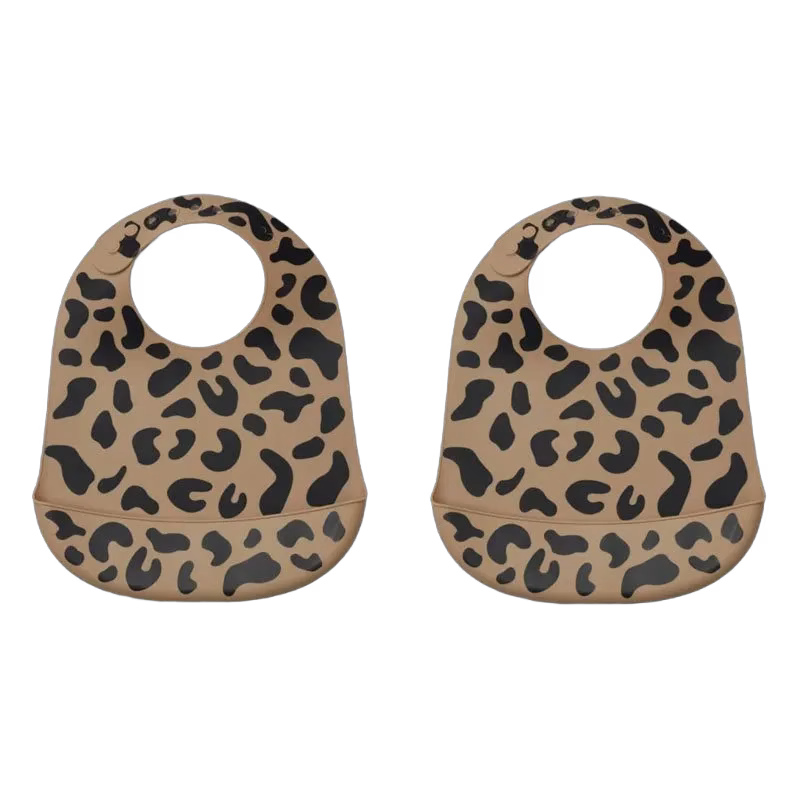 Liewood haklapp silikon Tilda 2-pack, mega leo/oat mix
