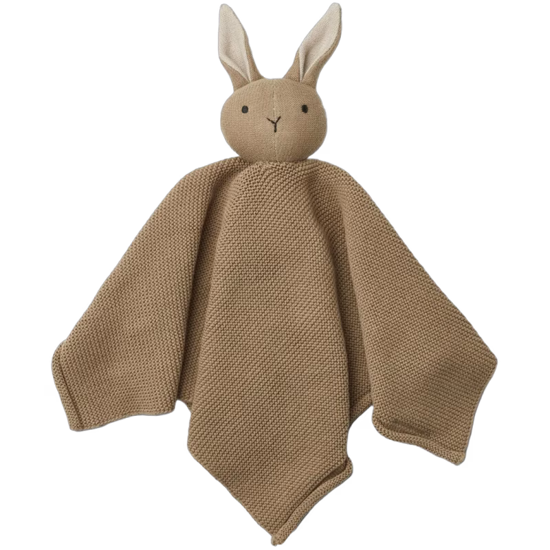 LIEWOOD Milo Snuttefilt Stickad, Rabbit Oat