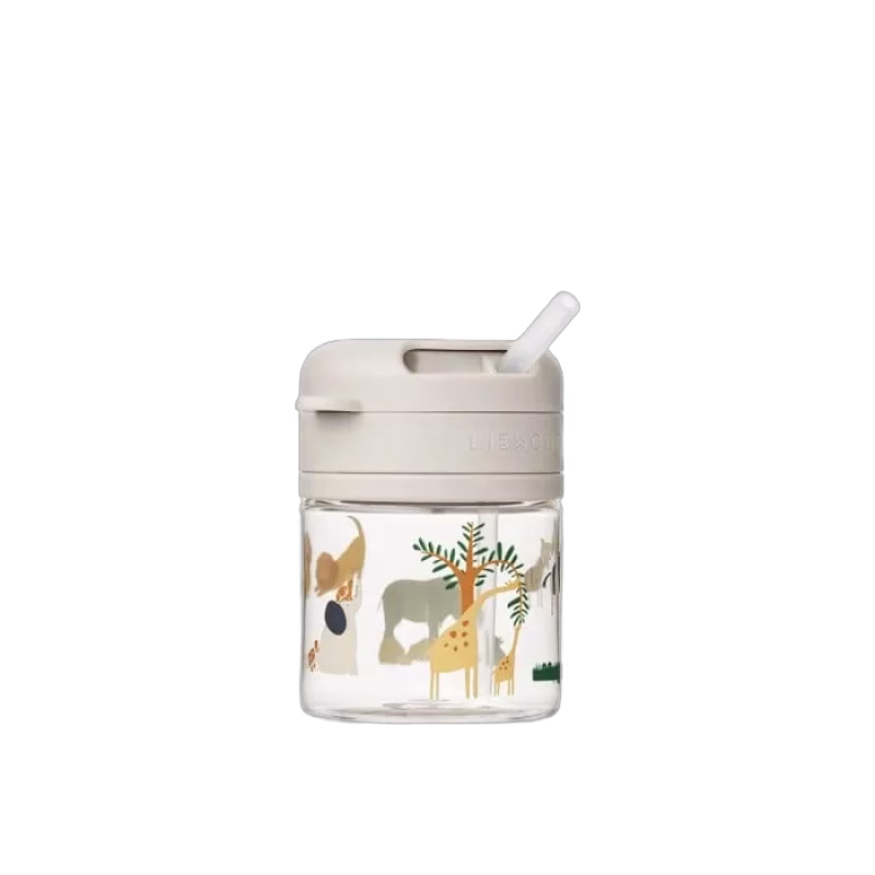 Liewood Pavia Mugg med sugrör Tritan All Together (Sandy)