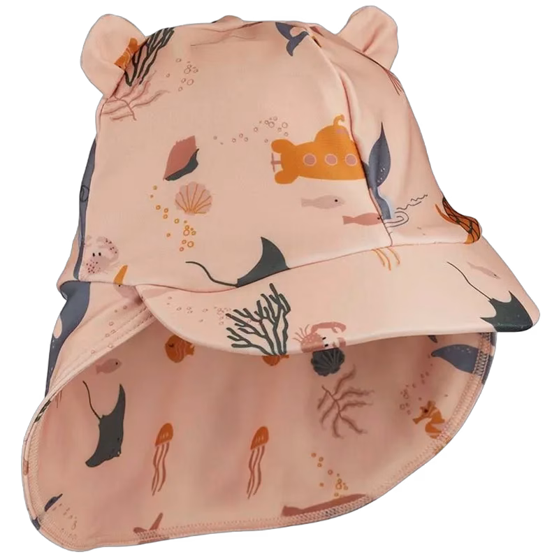 Liewood solhatt Senia stl 9-12 mån, sea creature rose mix, 9-12 mån