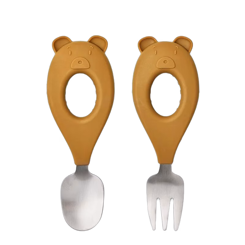 Liewood Stanley bestickset Mr bear, golden caramel