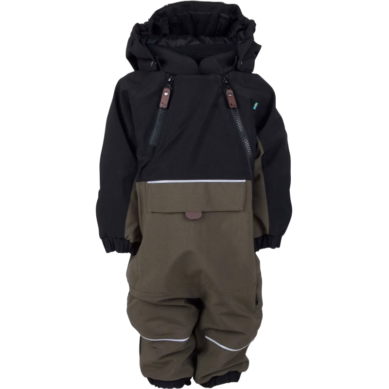Lindberg Anorak Babyoverall, Walnut, 74
