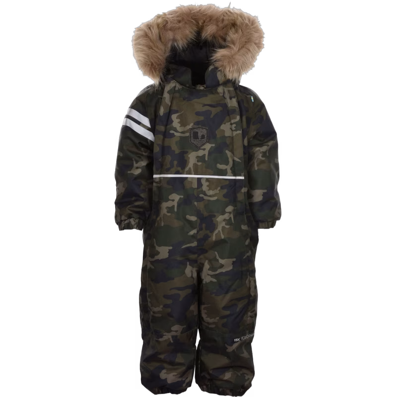 Lindberg Camo Babyoverall, Grön, 56