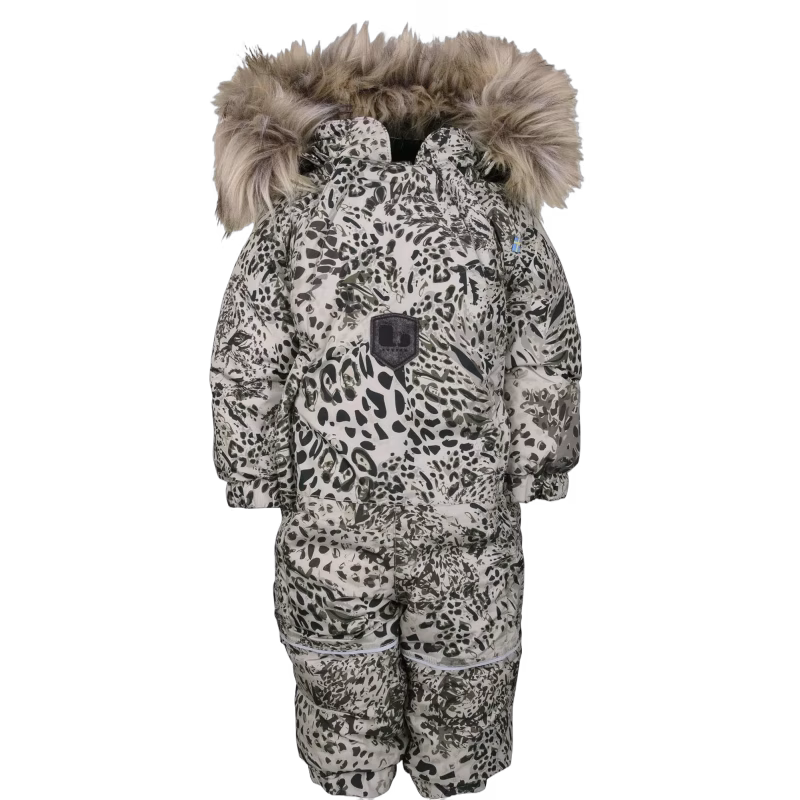 Lindberg Frosty Bebisoverall, Greige, 74
