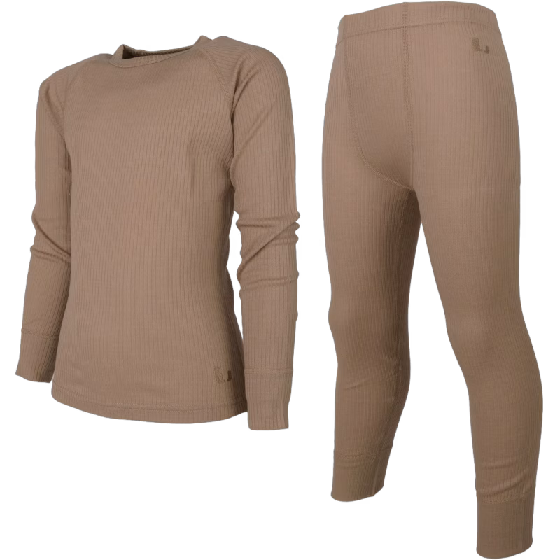 Lindberg Rib Merino Underställ, Beige, 150