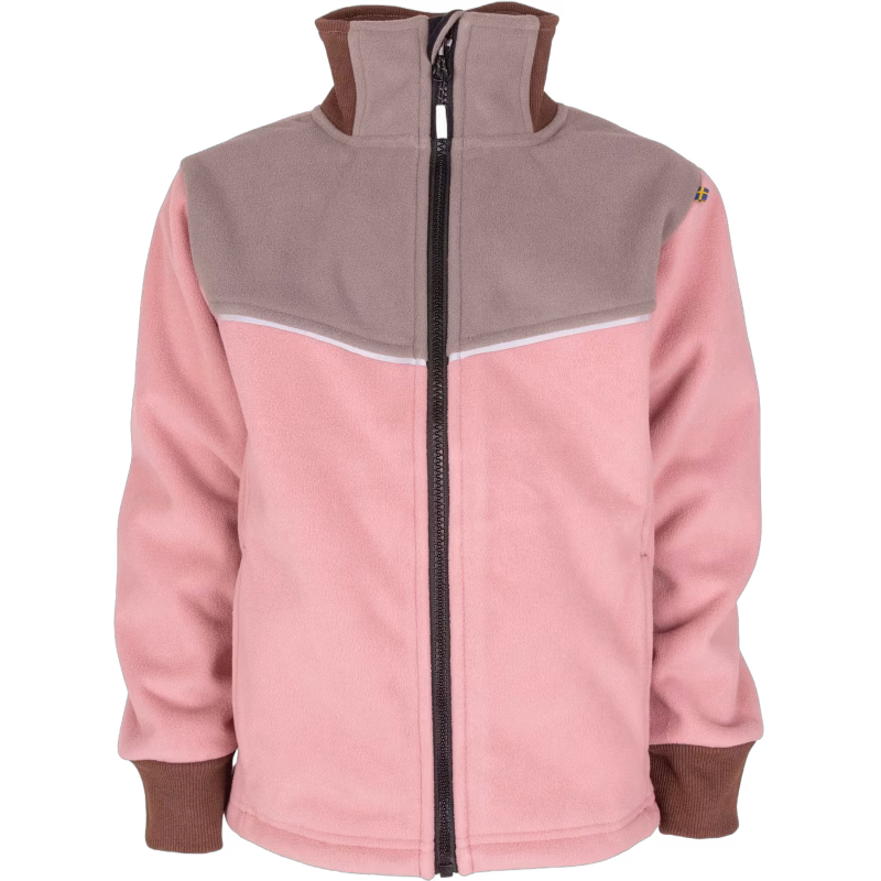 Lindberg Stormy Vindfleecejacka, Grå/Blush, 130