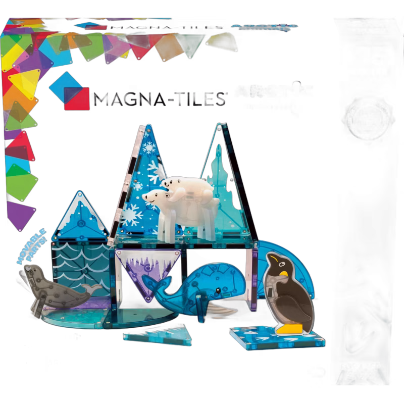 MAGNA-TILES Arctic Animals Byggsats 25 Delar