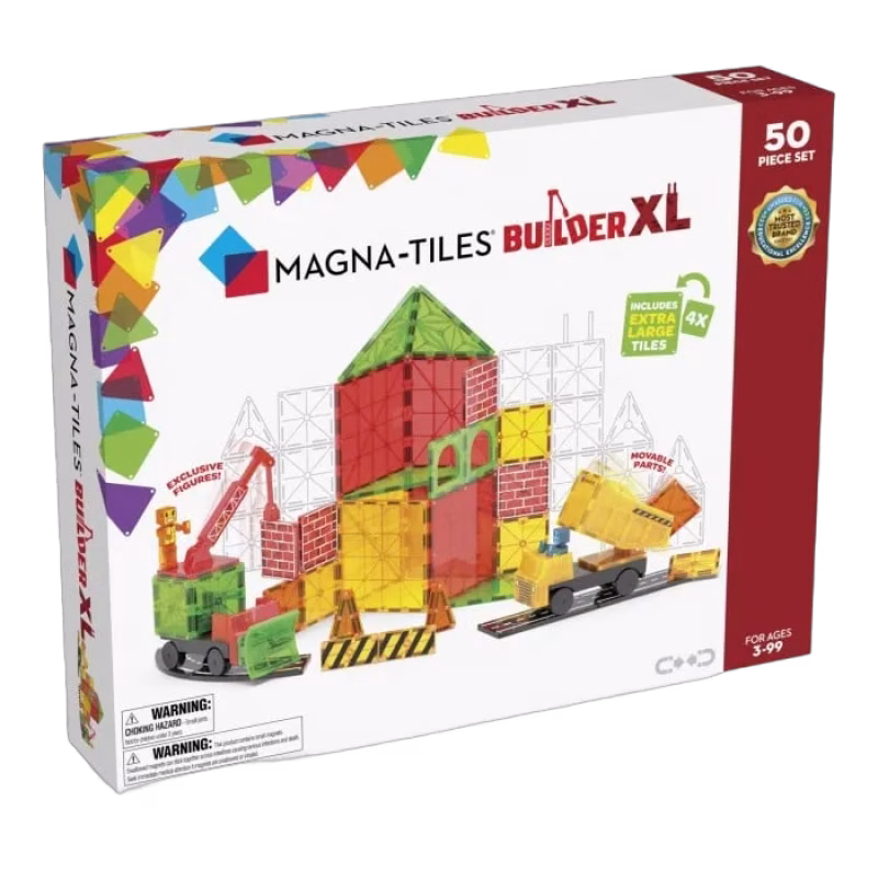Magna-Tiles Builder XL 50 delar