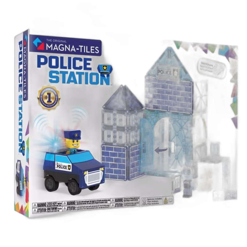 Magna-Tiles Polisstation 35 delar