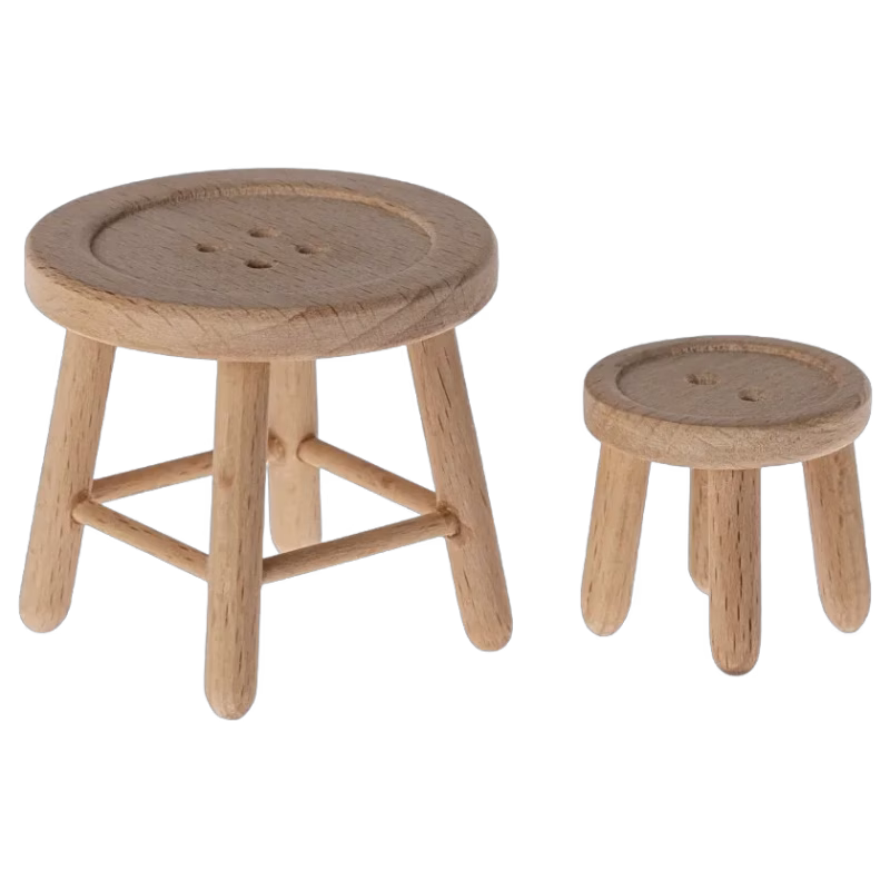 Maileg Bord och Pall (Natur)