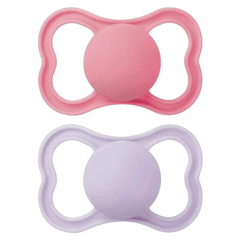 Mam Silikon Napp Air 2-pack Rosa