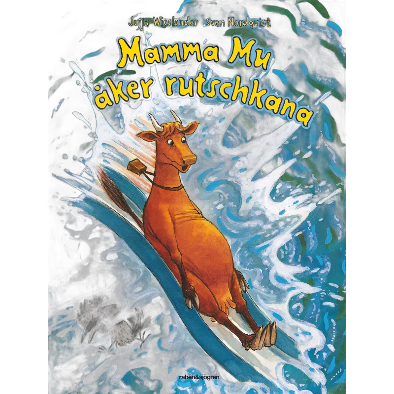 Mamma Mu åker rutschkana
