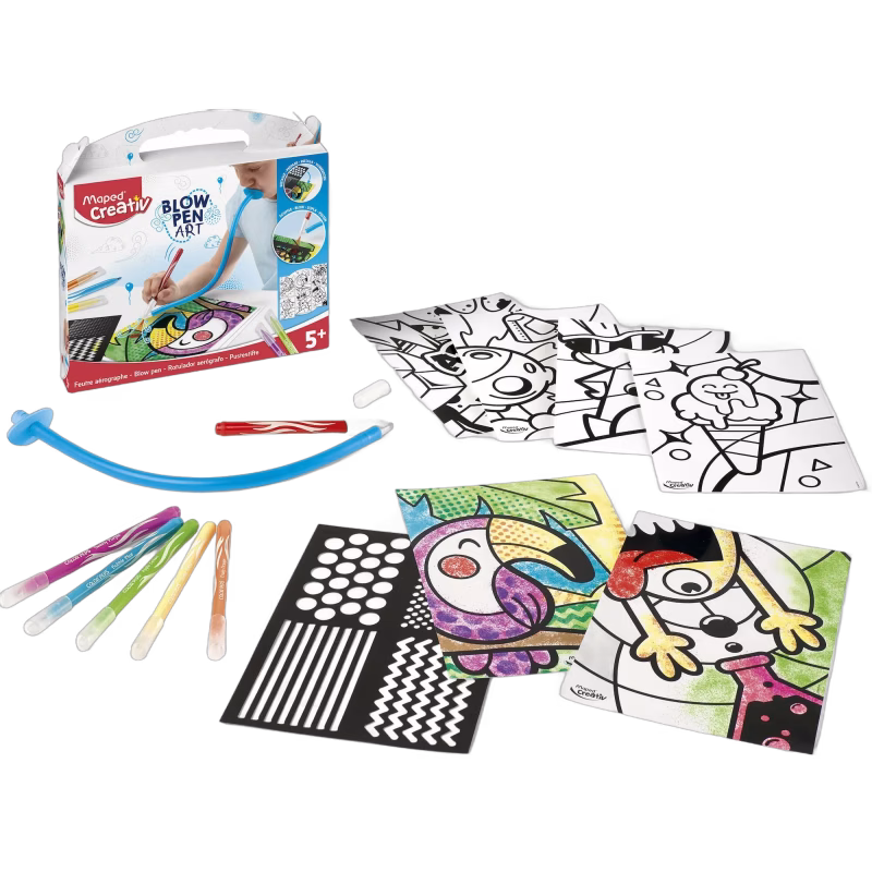 Maped Creativ Blåspenna &  Schabloner