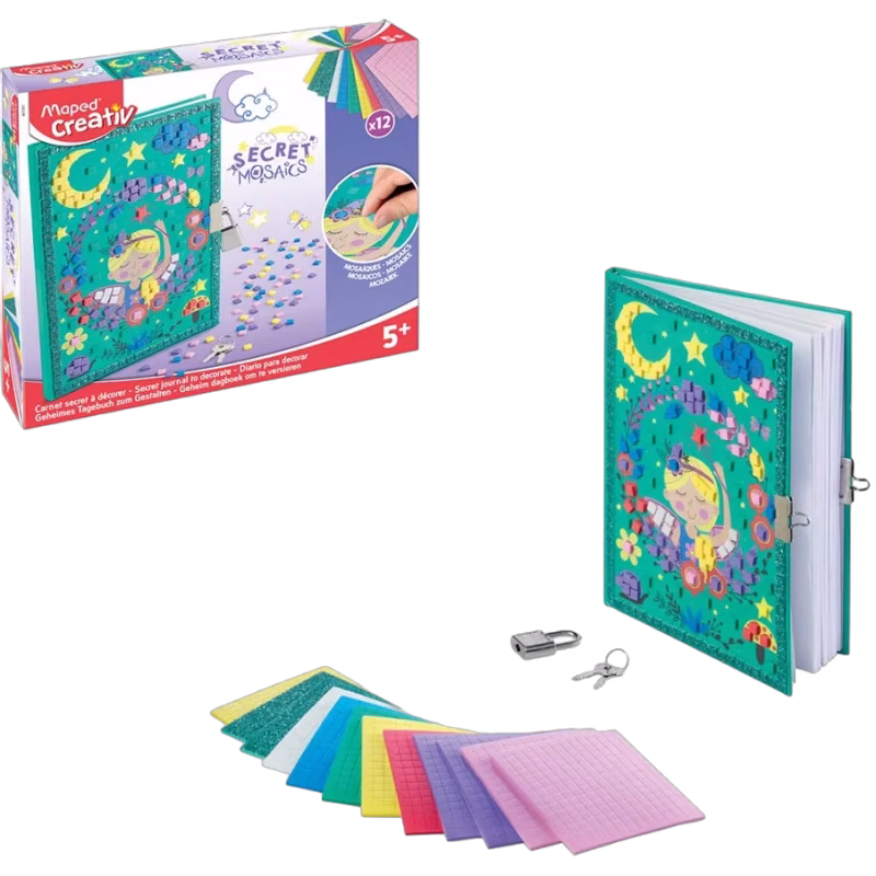 Maped Creativ Dagbok Secret Mosaics