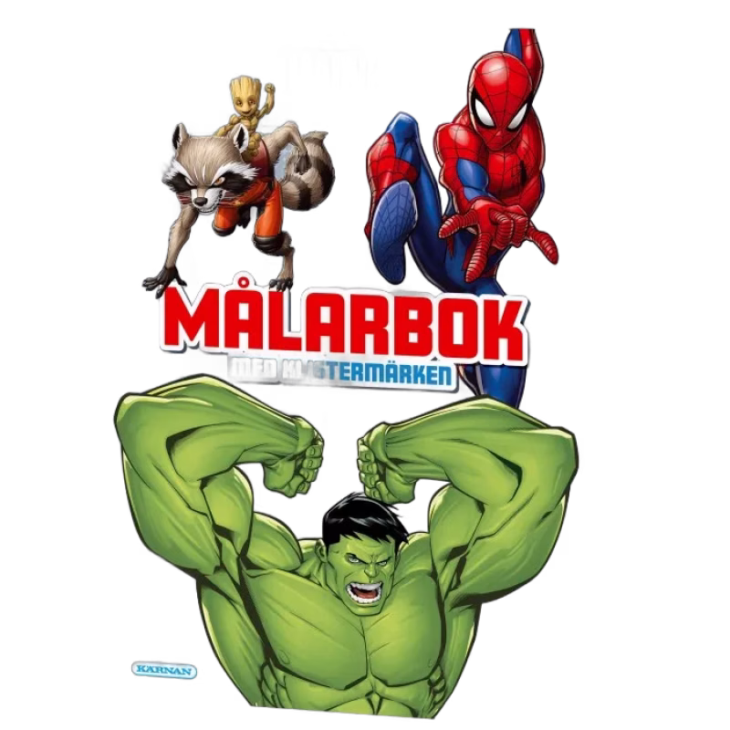 Marvel Mix Målarbok