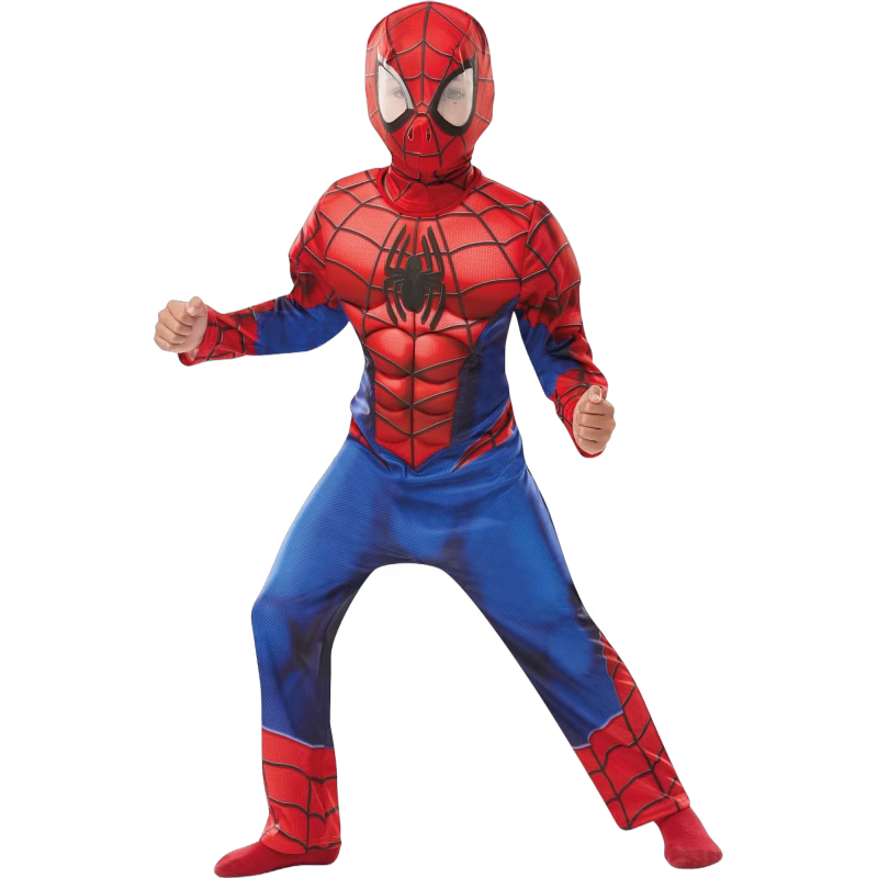Marvel Spider-Man Utklädnad Deluxe 3-4 år