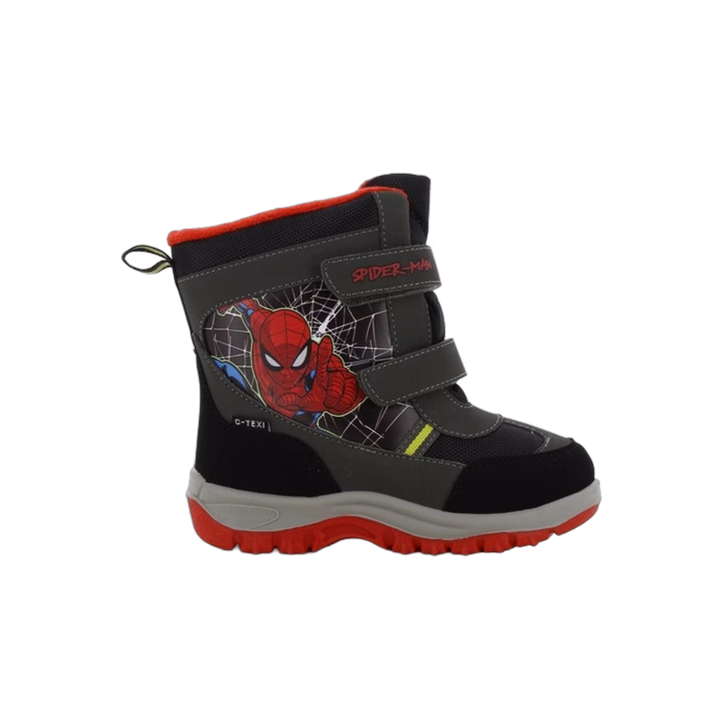 Marvel Spider-Man Vinterkängor, Dark Grey/Black, 32