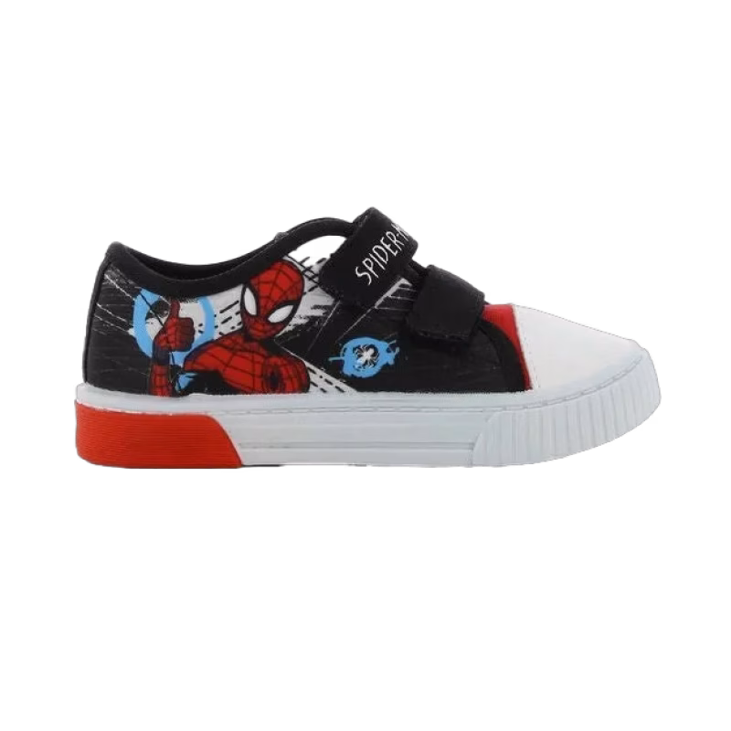 Marvel Spiderman Blinkande Sneakers, Black/Red, 30