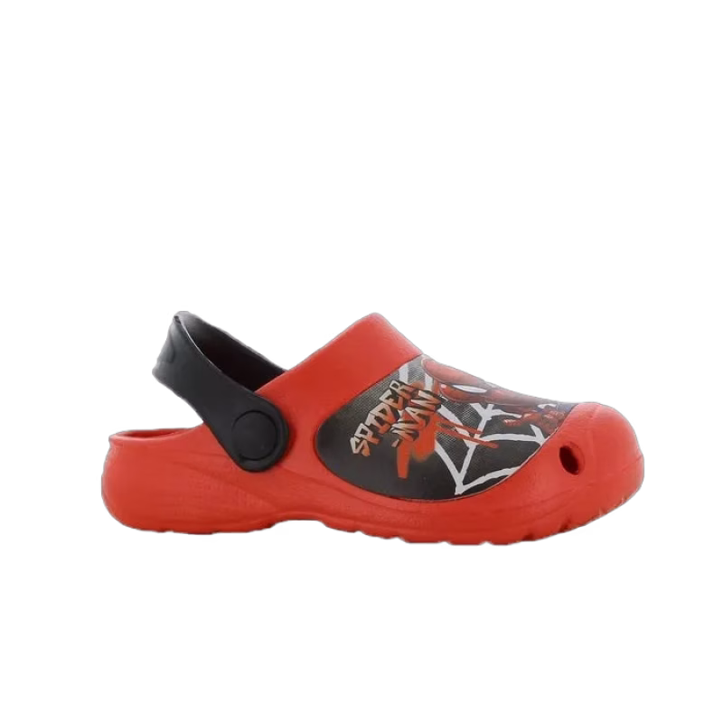 Marvel Spiderman Tofflor, Red/Black, 27