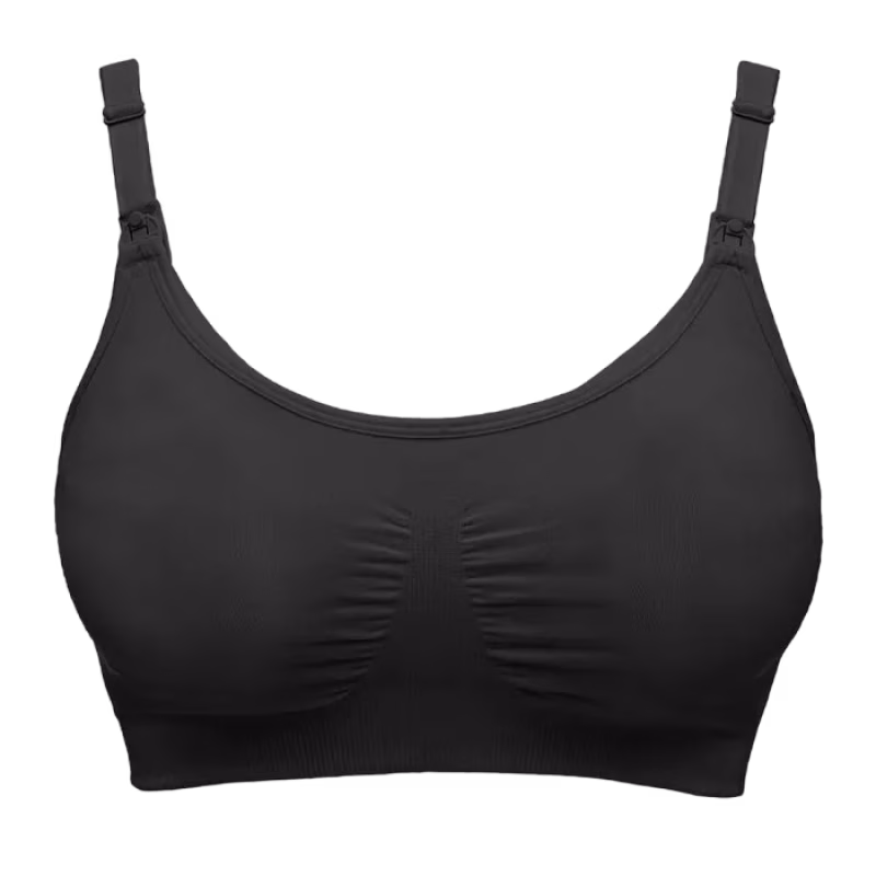 Medela 3-i-1 amnings- och pumpnings-BH, Svart, XL