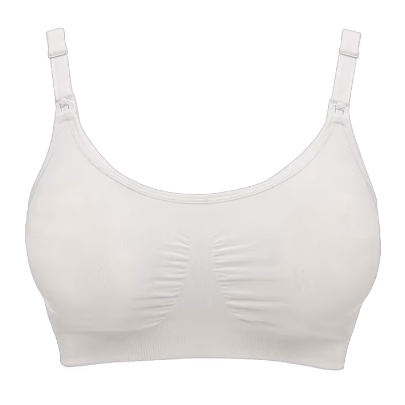 Medela 3-i-1 amnings- och pumpnings-BH, Vit, XL
