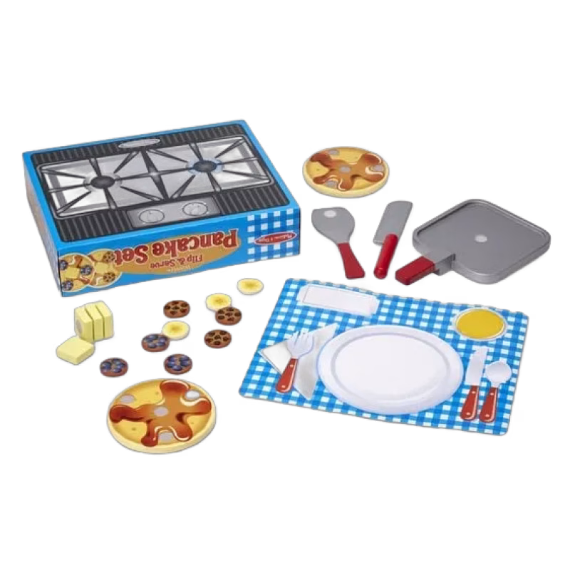 Melissa & Doug Frukostpannkakor i trä