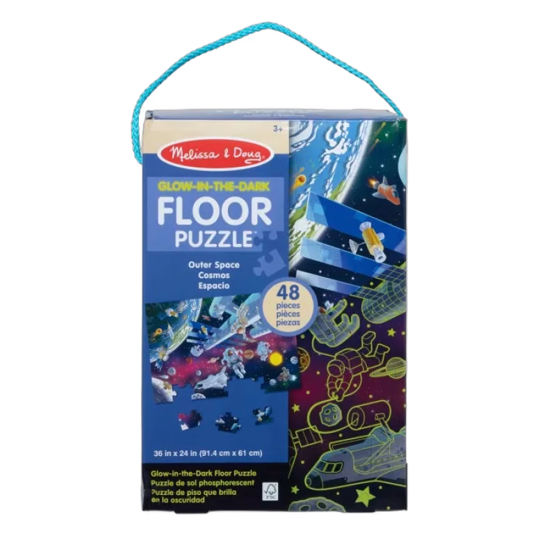 Melissa & Doug Outer Space Golvpussel (48-bitar)