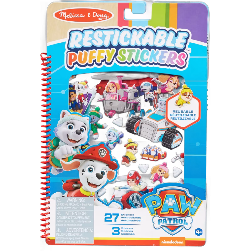 Melissa &  Doug Paw Patrol Klistermärkesbok Jakes Berg