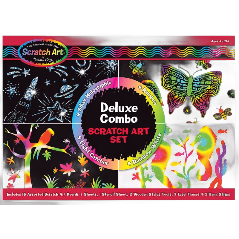 Melissa &  Doug Scratch Art, Deluxe