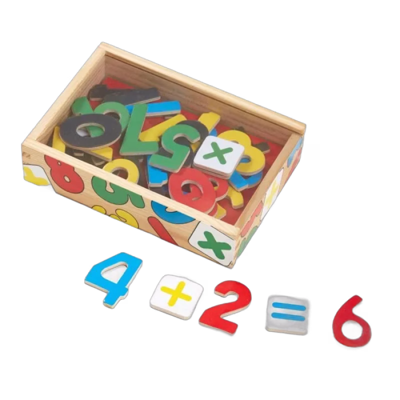 Melissa & Doug Siffermagneter i trä