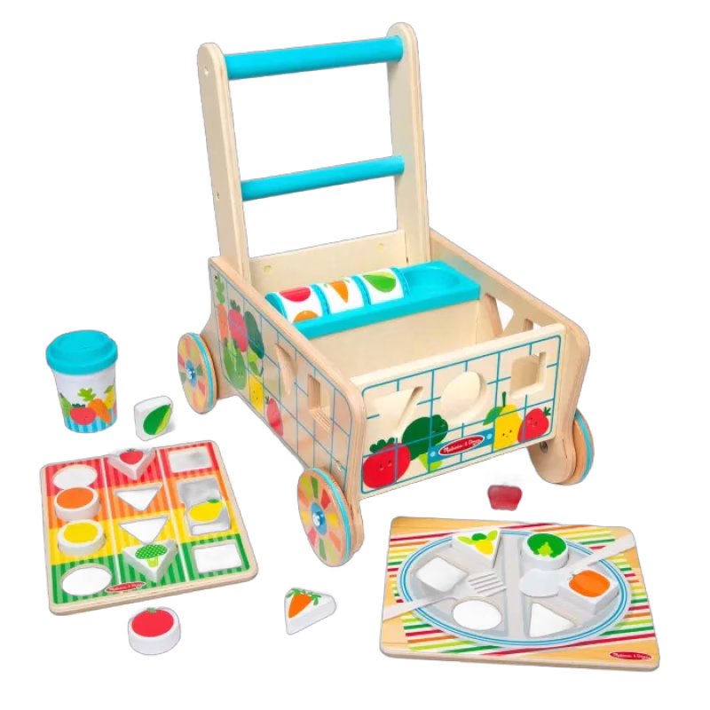 Melissa & Doug Trämatvagn