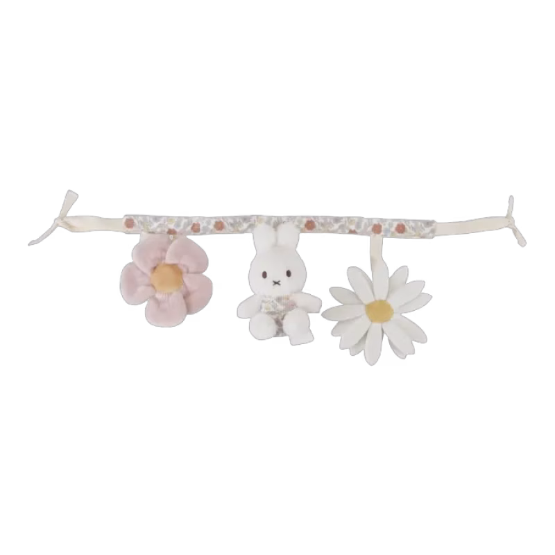 Miffy Barnvagnshänge (Vintage Little Flowers)