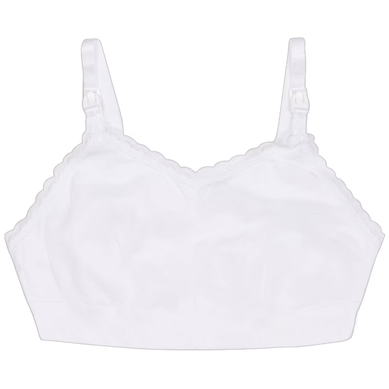 Milki Amnings-BH Seamless, White XS-S