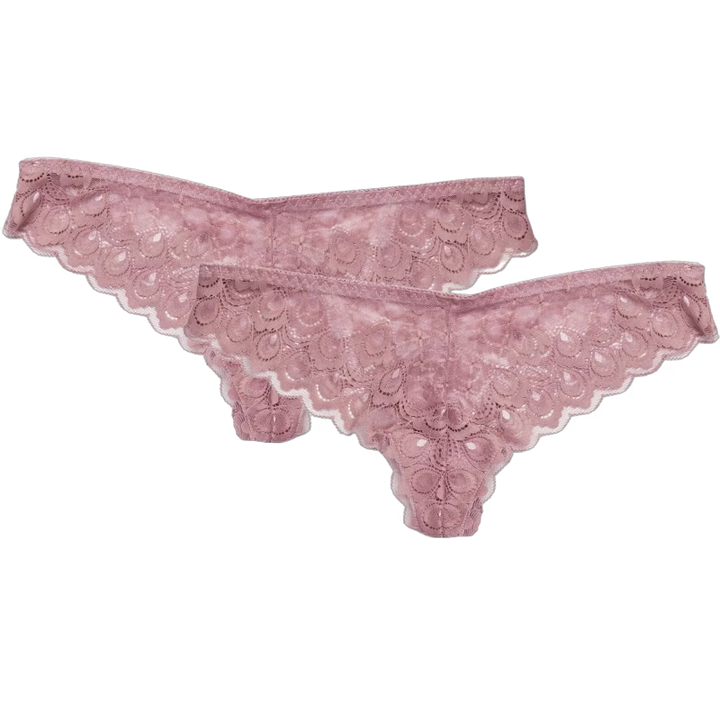 Milki String 2-pack, Dusty Pink XS