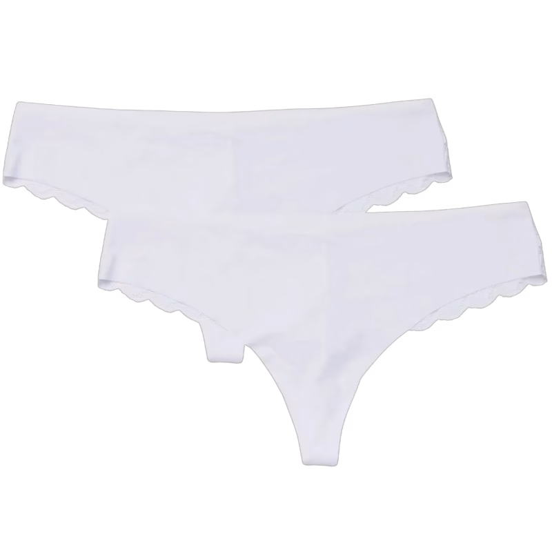 Milki String 2-pack, White XS