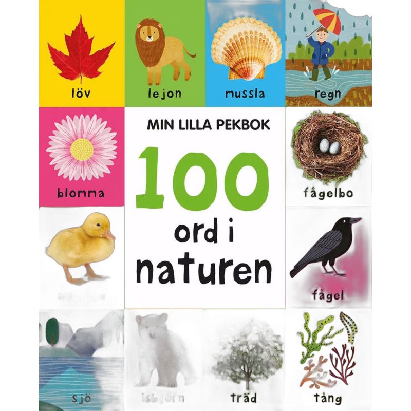 Min Lilla Pekbok 100 Ord I Naturen