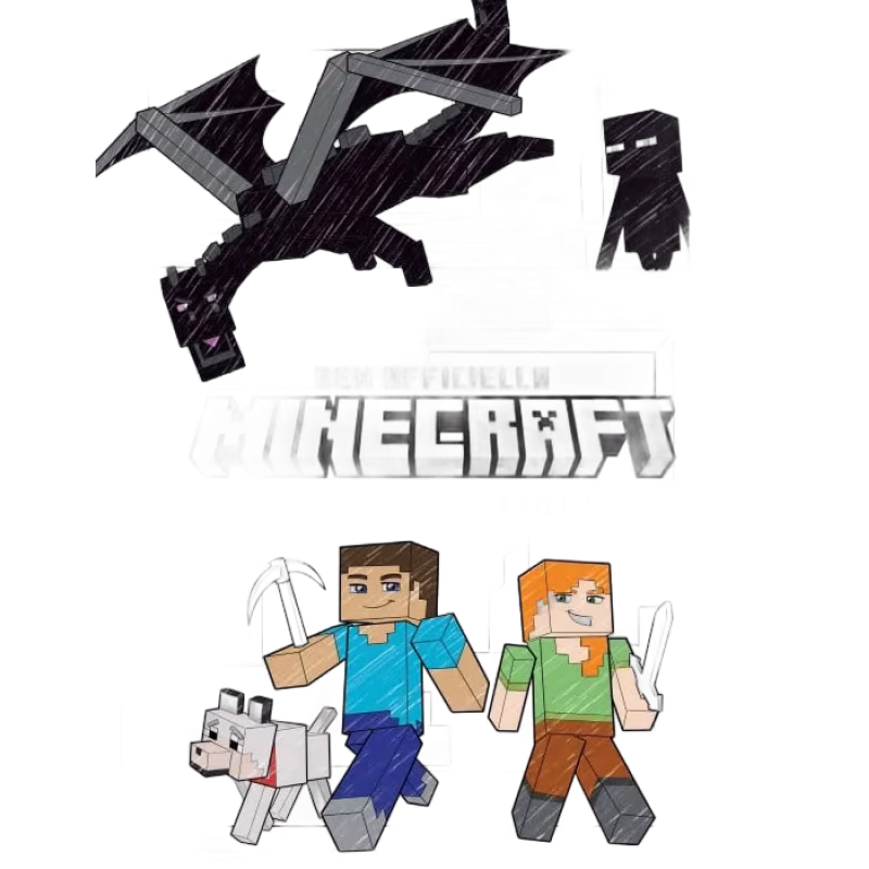 Minecraft Målarboken för äventyrare