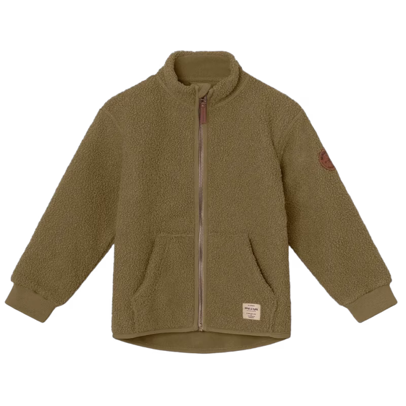 MINI A TURE Saleh Fleecejacka, Capers Green, 104