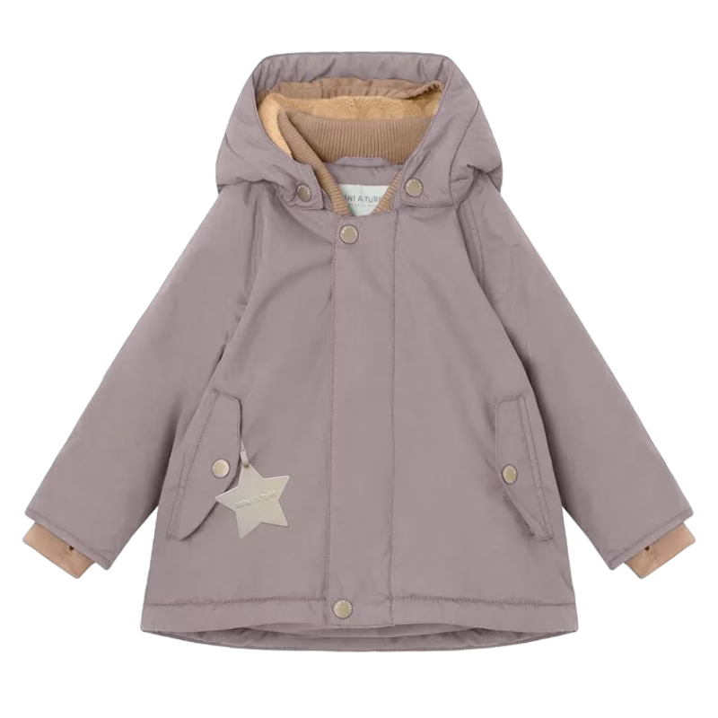 MINI A TURE Wally Vinterjacka, Zinc Purple, 98