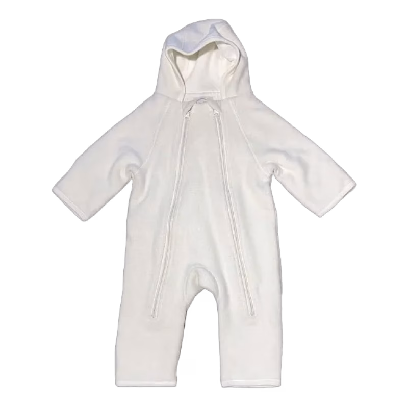 Mini Dreams babyoverall fleece strl 68, off-white, stl 68