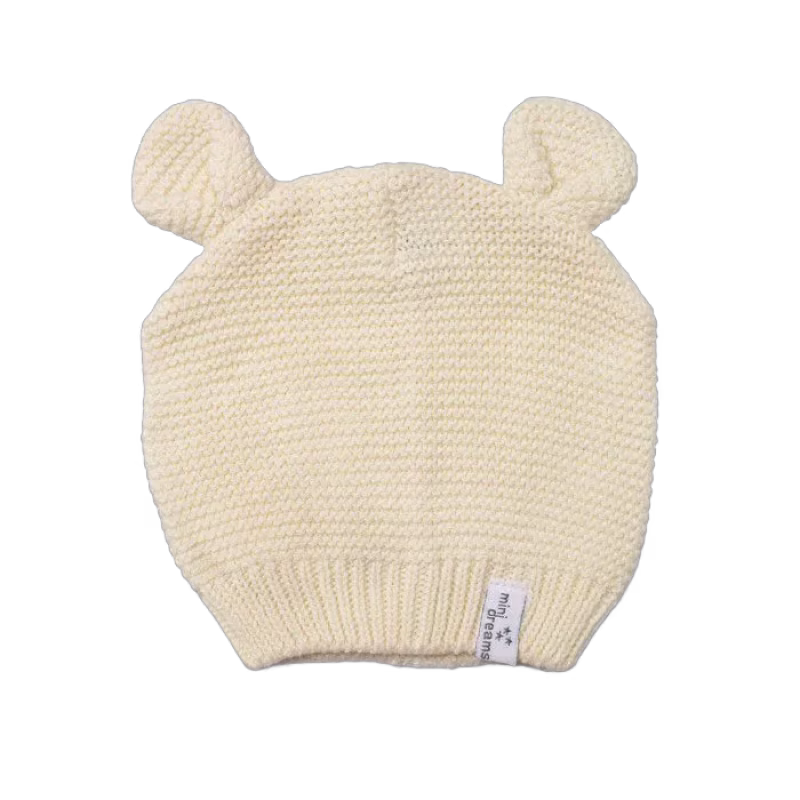 Mini Dreams mössa Cute 0-3 mån, offwhite