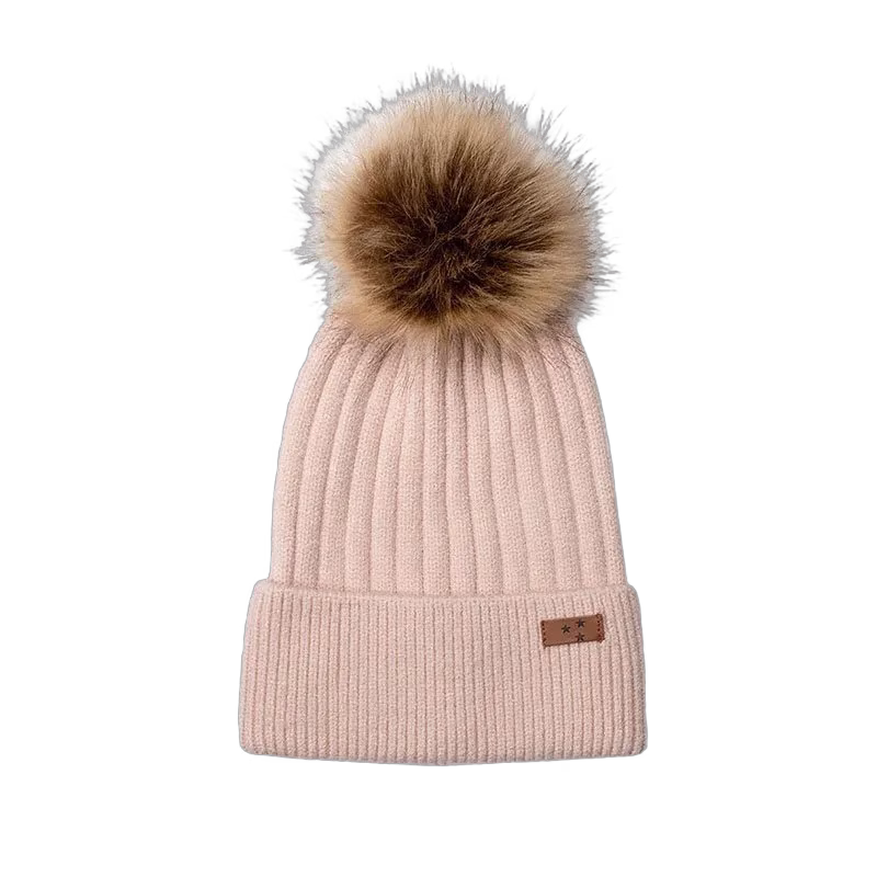 Mini Dreams mössa Fluffy 12mån+, rosa