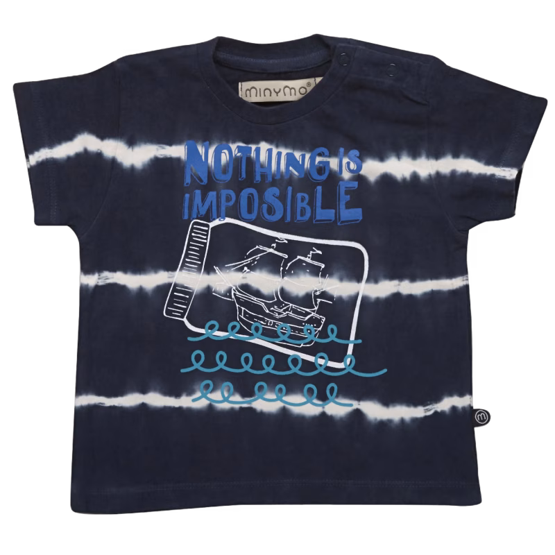 Minymo T-Shirt Fabio, Dark Blue 74