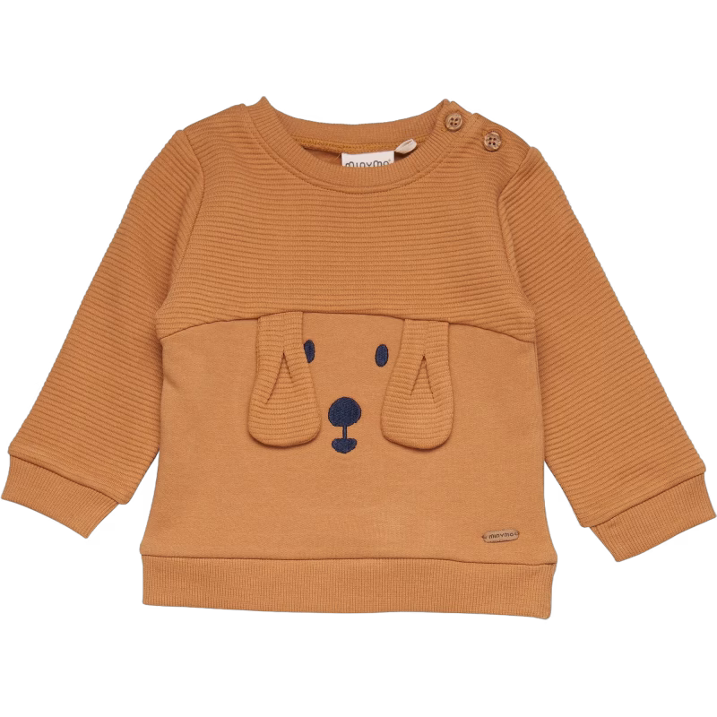 Minymo Tröja, Brown Sugar, 80