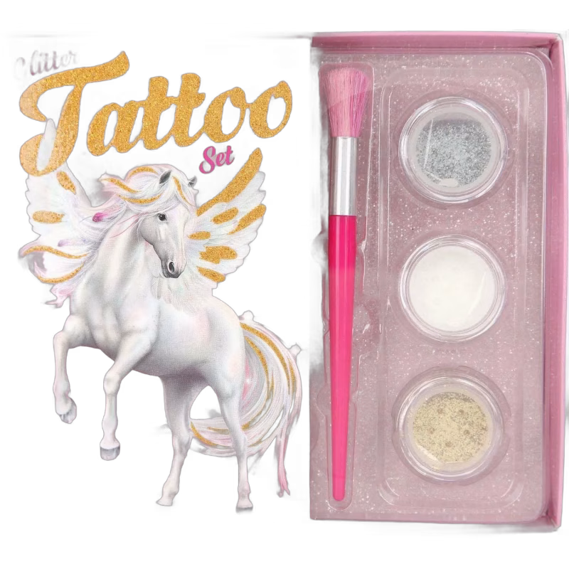 Miss Melody Glitter Tatueringsset