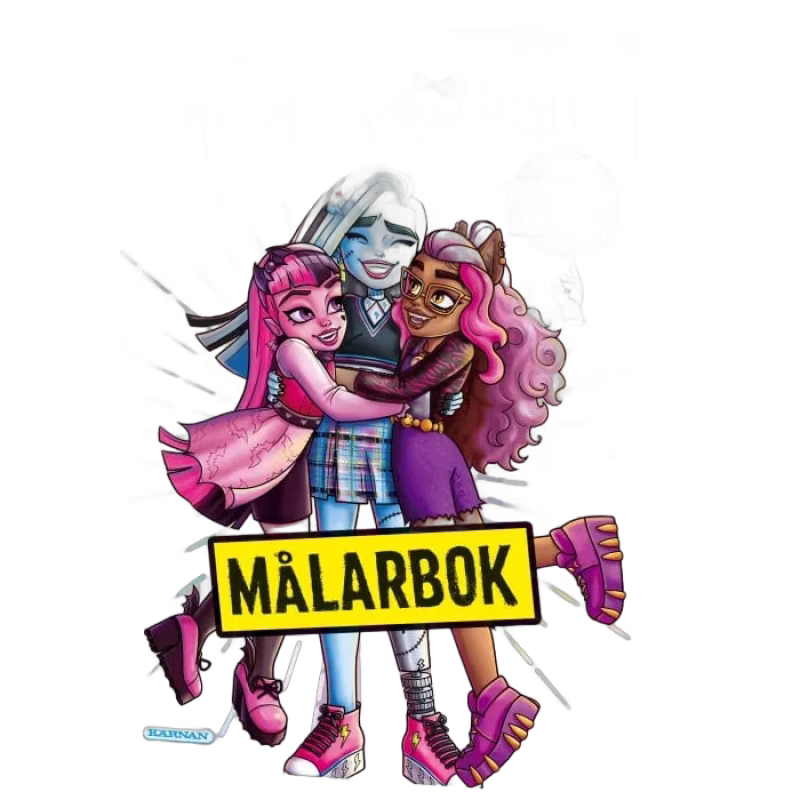 Monster High Målarbok