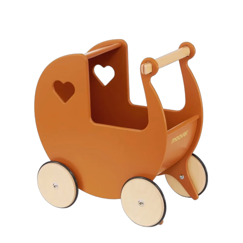 MOOVER TOYS Dockvagn Luksus Brun