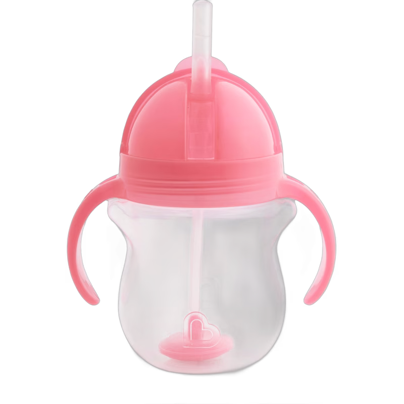 Munchkin Tip &  Sip Sugrörsmugg, Pink