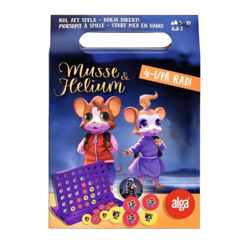 Musse & Helium 4 i rad