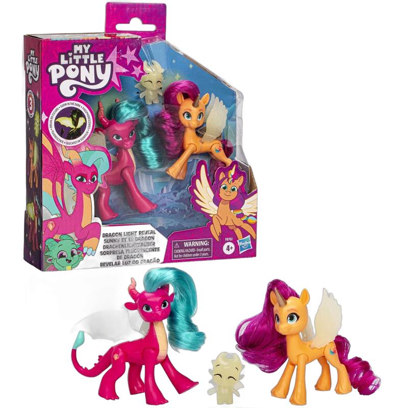My Little Pony Dragon Light Reveal Figurset
